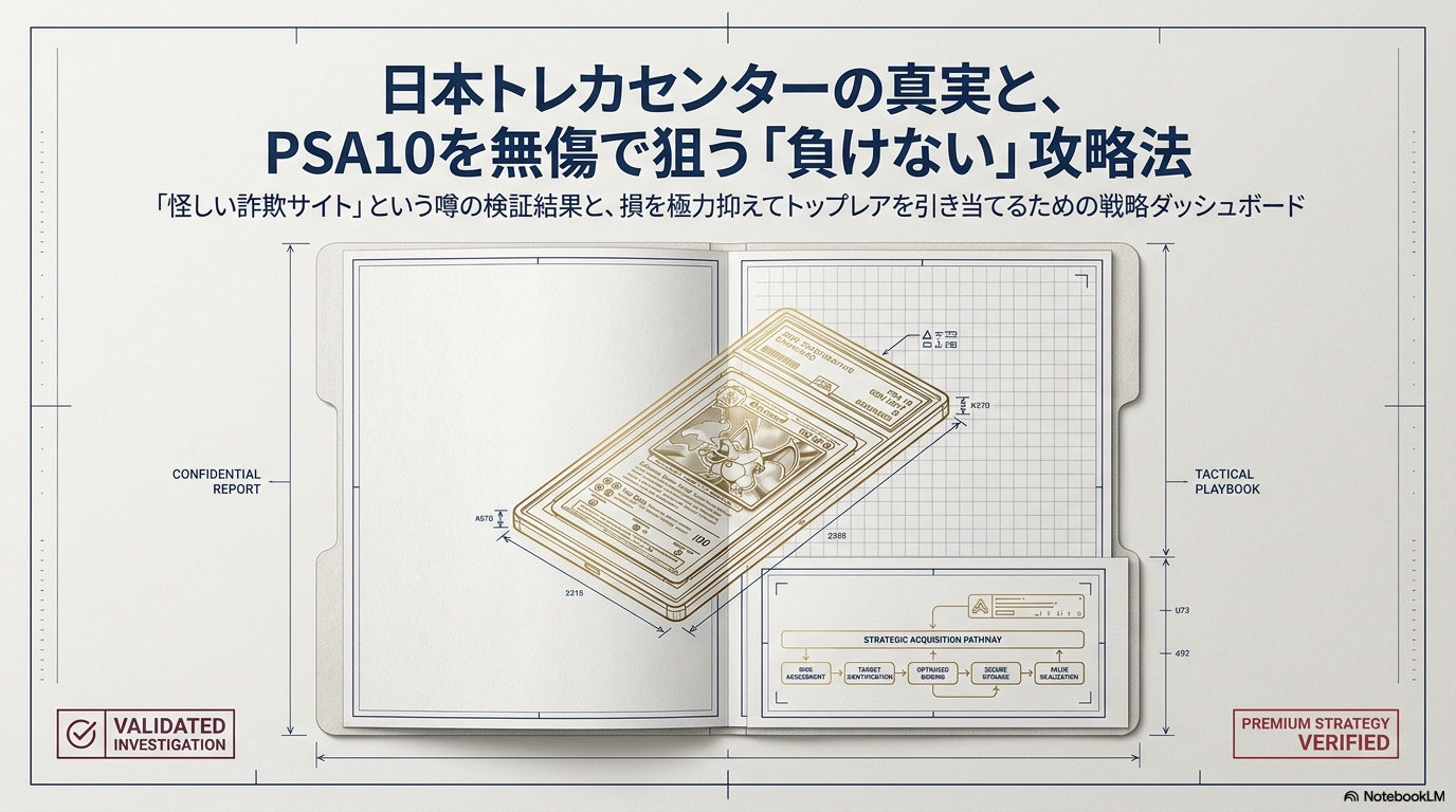 【PSA10】ブロスター AR未開封梱包 日本トレカセンター直送品【値下げ不可】 日本トレカセンターは怪しい？ポケカのPSA10を損せず狙う賢い攻略法