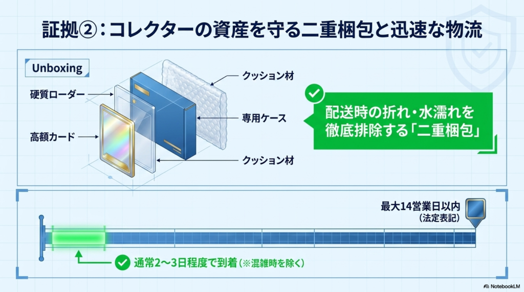 丁寧な二重梱包と迅速な発送スピードの実態
