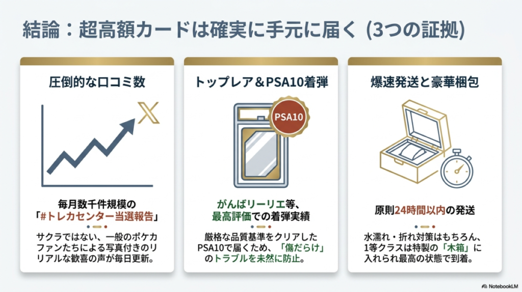 【結論先行】日本トレカセンターの当たり報告は本当！ナンジャモSARなどの当選証拠