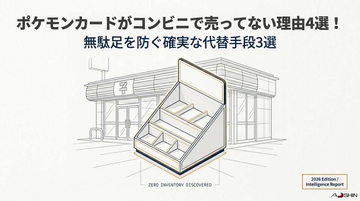 ポケモンカードがコンビニで売ってない理由4選!無駄足を防ぐ確実な代替手段3選